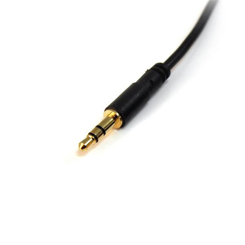 StarTech.com 15 ft Slim 3.5mm Stereo Audio Cable - M/M StarTech.com 15 ft Slim 3.5mm Stereo Audio Cable - M/M